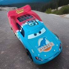 Disney Pixar Cars  Transforming Lightning McQueen (New) Unbranded Loose 1.55