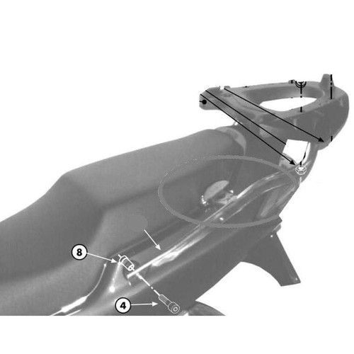 Kappa kz257 rack without plate - kz257,