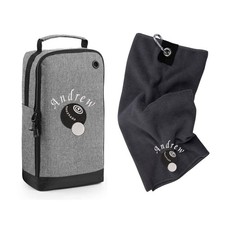 Lawn Bowls Shoe Bag and Towel