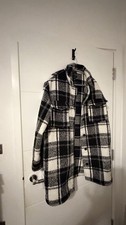 New Look Shacket Boucle Effect