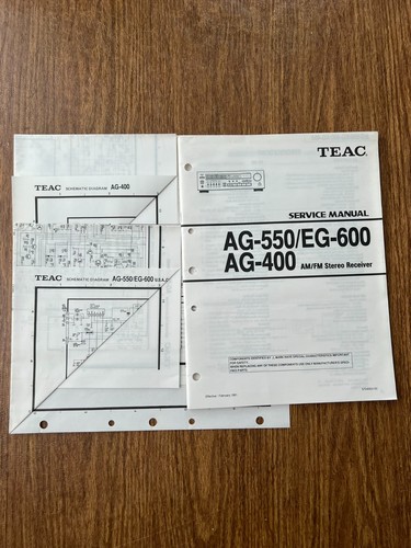 Original teac 400 - ag-400,, ag-550