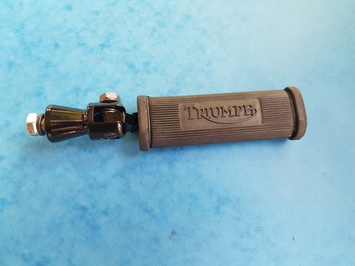 Triumph rear footrest - rear,