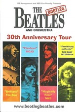 THE BOOTLEG BEATLES 30th ANNIVERSARY  UK TOUR 2009/2010 FLYER