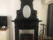 Victorian Fire Place With