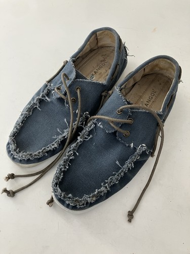 Mens blue canvas denim - mens,