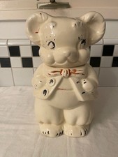Vintage 1940s Cookie Jar Turn