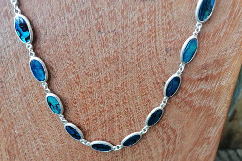 Pretty blue paua shell - paua,