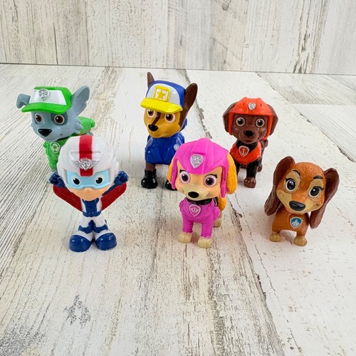 Paw patrol figures lot 6 - paw,