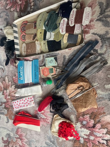 Vintage sewing haberdashery - sewing,