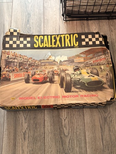 Vintage rare scalextric regd - rare,