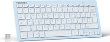 TECKNET 2.4G Wireless Keyboard For Windows 10/8/7/Vista/XP and Android Smart TV