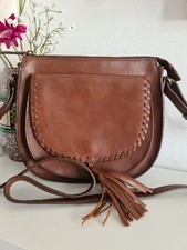 Fat Face Leather Satchel