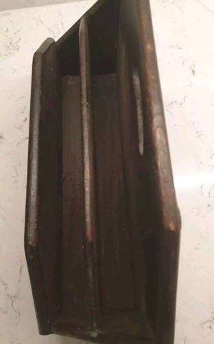 Hand carved wooden letter