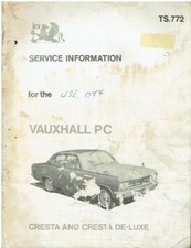 VAUXHALL CRESTA PC 2.7 & 3.3