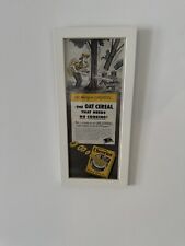 Cheerios Cereal Magazine Vintage Original American Framed Advert Good Condition