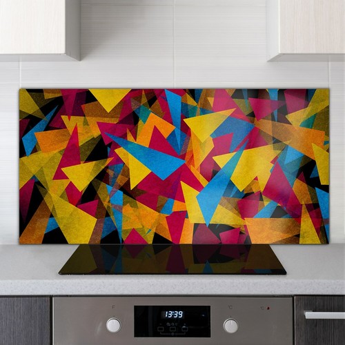 Toughened glass kitchen - glass, cooker
