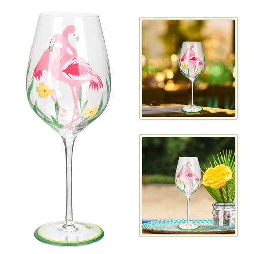 coloured wine glasses