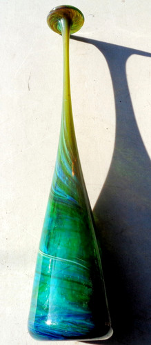 Vintage vase very tall - very, hand