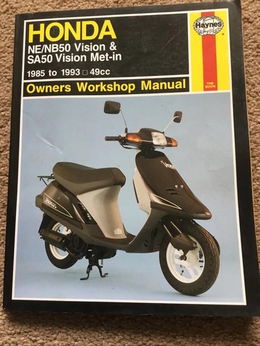 Haynes honda scooter nb50 - scooter, ne