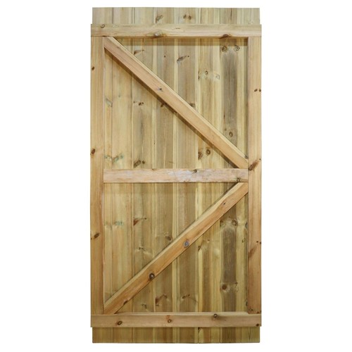 Flat top wooden garden - wooden,