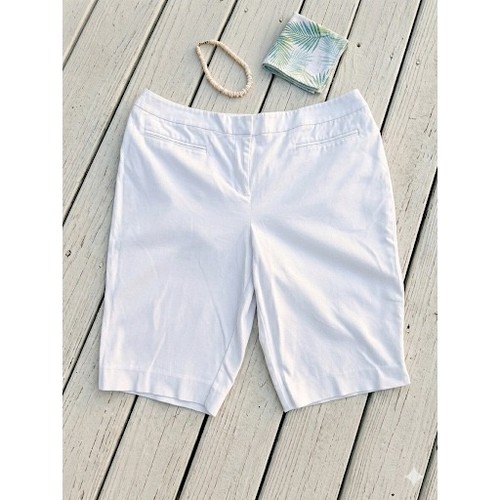 Chicos white bermuda - white,
