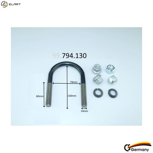 Spring clamp 794 130 - clamp, for