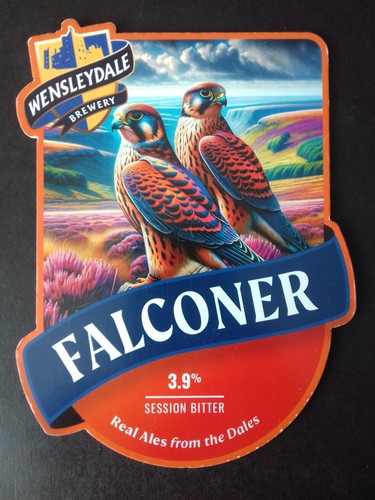 Wensleydale brewery hand pump - wensleydale,