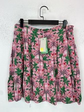 Boden Pink Floral Short Tiered