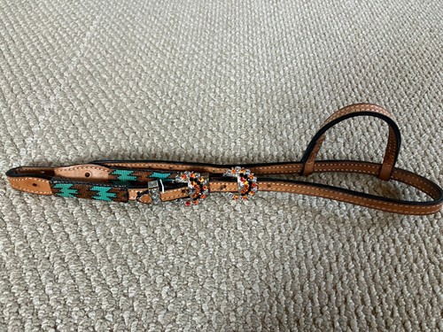 Beaded bling western one ear - one,