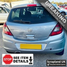 VAUXHALL CORSA D Pre-facelift 2006-2010 1.2 ‘SXi A/C’ Silver 4-Door 80BHP Fusex4