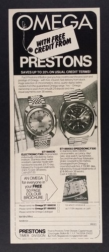 1976 omega f300 chronometer - f300,