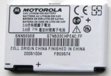 Motorola SNN5696B BR-50 Battery for RAZR V3 V3i PEBL U6 SNN5696A SNN5696C
