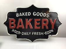 Baked Goods Wall Sign