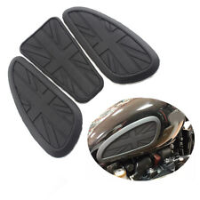 3pcs Black Fuel Gas Tank Knee