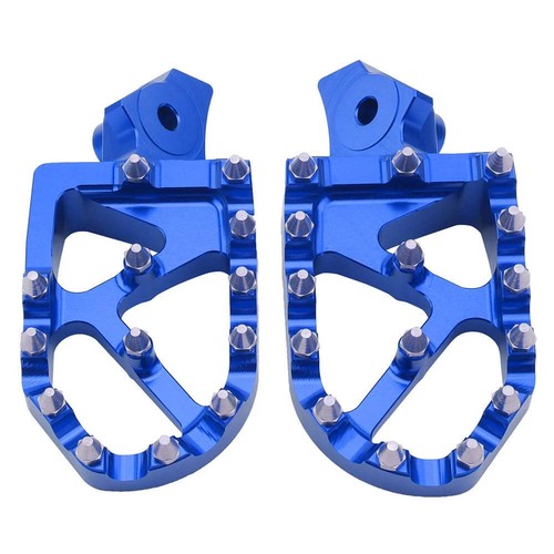 Blue foot pegs - foot,