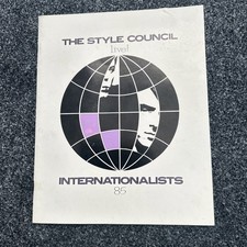 STYLE COUNCIL TOUR PROGRAMME