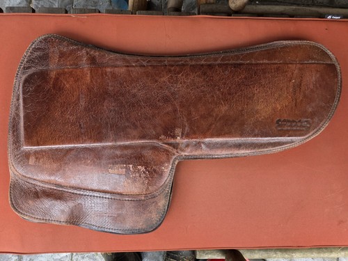 Brown glove leather - brown, 27"