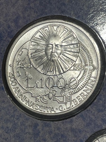 Coin republic italy 1998 - coin,