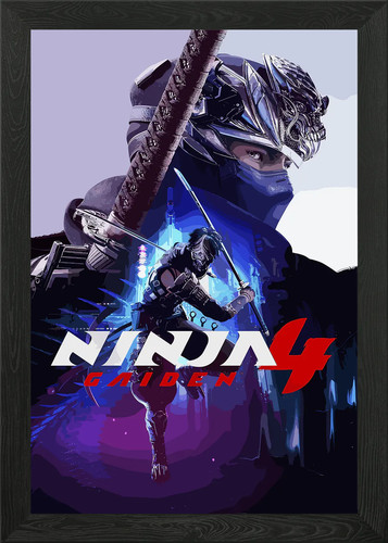 Ninja gaiden game poster - gaiden,