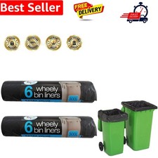 2 Pack Of 6 Wheelie Bin Extra