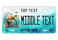 Sea Turtle Aqua Reef Ocean