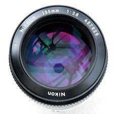 Nikon Nikkor 'K' Series 135mm f2.8 NON-AI Super Sharp Lens Exc++++ Tested