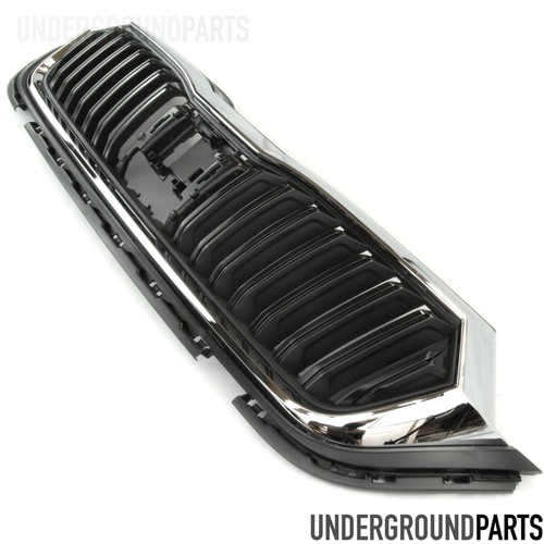 Chrome front radiator bumper - front,
