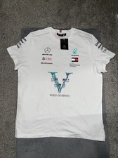 Tommy Hilfiger Mercedes Team Motorsport F1 Sponsor T Shirt 2018 Limited Edition