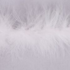 Marabou Feather Trim Fluffy Swansdown 40mm Width Craft Sewing Millinery