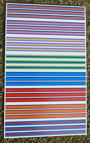 Slot car scx race - scx, stripes
