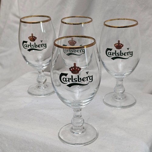 carlsberg beer glasses