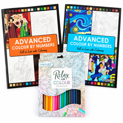 Advanced colour numbers - by,