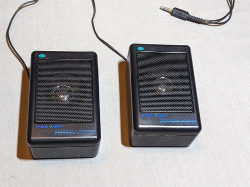Boots small stereo speakers - -,