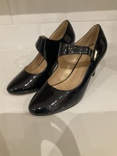 Lotus Ladies Heeled Black